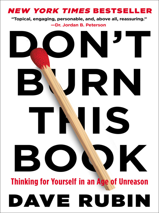 Title details for Don't Burn This Book by Dave Rubin - Available